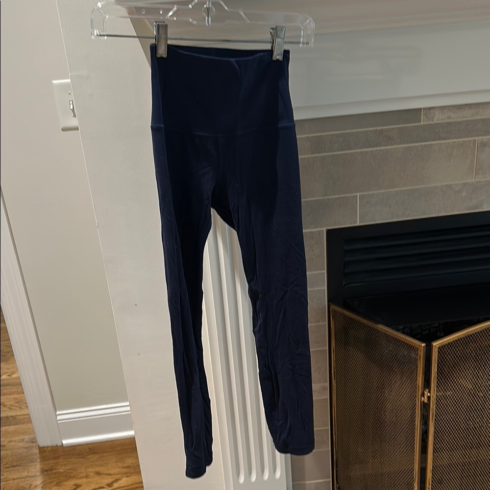 Lululemon Navy Blue High-Waisted Leggings